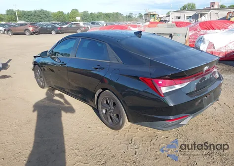 2021 Hyundai Elantra Sel z USA, uszkodzony, nr VIN 5NPLS4AG3MH051950